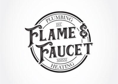 Flame & Faucet Logo